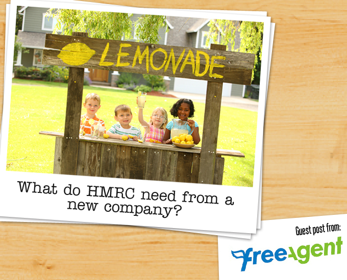 What do HMRC need from a new company?