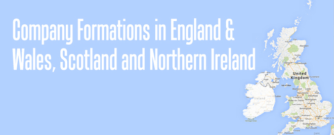 Company Formations in England & Wales, Scotland and Northern Ireland
