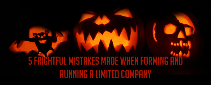 5 frightful mistakes made when forming and running a limited company